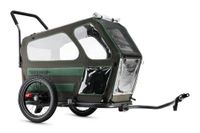 Hundeanhänger Dog M Dark Grey/Dark Green