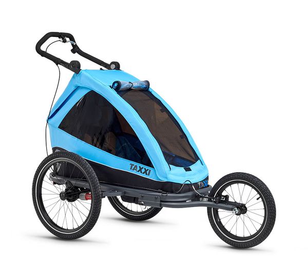Kids Elite one 3 in 1 Blue Anhänger, Buggy und Jogger in einem Modell