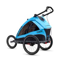 Kids Elite one 3 in 1 Blue Anhänger, Buggy und Jogger in einem Modell