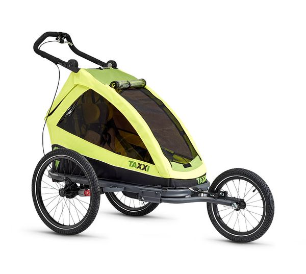 Kids Elite one 3 in 1 Lime Anhänger, Buggy und Jogger in einem Modell