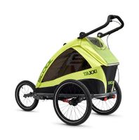 Kids Elite one 3 in 1 Lime Anhänger, Buggy und Jogger in einem Modell