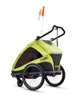 Kids Elite 3 in 1 two Lime Anhänger, Buggy und Jogger in einem Modell