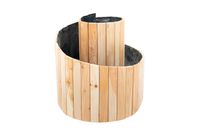 Westmann Holz Hochbeet Kräuterschnecke natur Ø55x74 cm