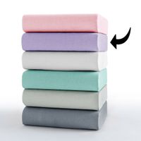 Mikrofaser-Interlock-Spannbetttuch - Ca. 180 - 200 x 200 cm