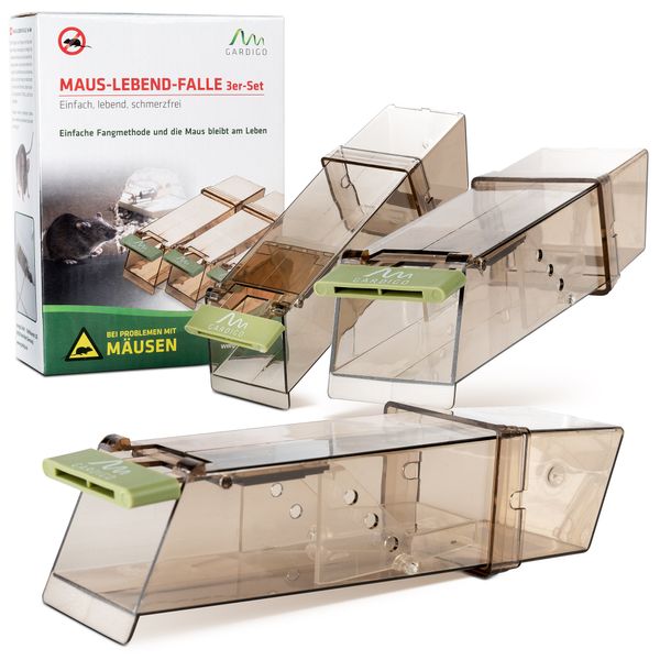 Maus-Lebend-Falle 2er Set
