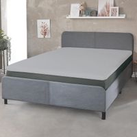 Mikro-Interlock Jersey-Topper-Spannbettuch