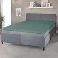 Mikro-Interlock Jersey-Topper-Spannbettuch