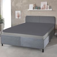 Mikro-Interlock Jersey-Topper-Spannbettuch