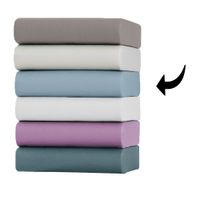 Jersey Spannbetttuch, ca. 140 - 160 x 200 cm