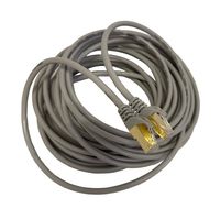 CAT7 Patchkabel Netzwerkkabel grau 5m rund