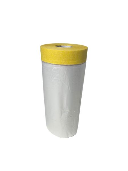 Abdeckfolie mit Malerkrepp Masker Tape 1100mm/20m 1x