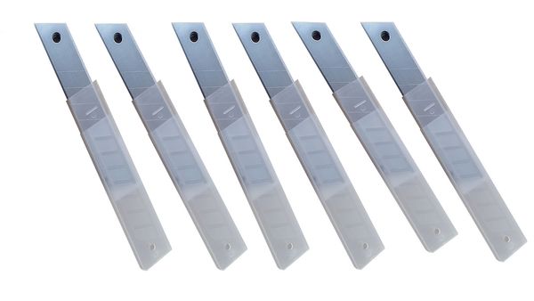 10x Abbrechklingen 18 mm Teppichmesser