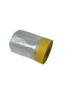 Abdeckfolie mit Malerkrepp Masker Tape 550mmx20m 1x