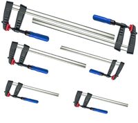 6 tlg Set Schraubzwingen 300x120/500x120/800x120 mm je 2 Stück