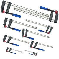 16 tlg Set Schraubzwingen 150x50/200x50/250x50/300x80 mm je 4 Stück