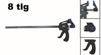 8 tlg Set Schnellspannzwingen 100/150/300/450 mm je 2 Stück