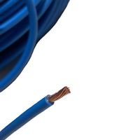 Batteriekabel H07V-K 4 mm² Stromkabel PVC Blau 5m