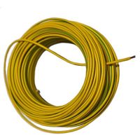 Batteriekabel H07V-K 10 mm² Stromkabel gelb-grün 5m