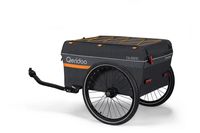 Cargo Fahrrad Anhänger Qubee Grey, faltbar