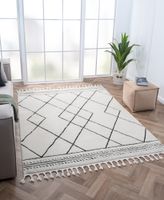 Teppich Moroccan Comfort, 190 cm x 240 cm, Farbe weiß, rechteckig, Florhöhe 19mm