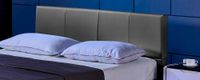LED Bett ASTEROID Dunkelgrau mit Matratze – 160 x 200 cm