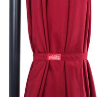Kingsleeve Ampelschirm Alu Rot Ø300cm