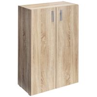 Casaria Mehrzweckschrank Vela Eiche 115,5x31x60cm