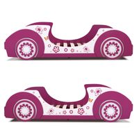 Casaria Kinderbett Butterfly Weiß/Pink 200x90cm
