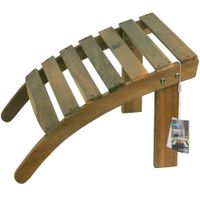 Deuba Fußstütze Adirondack Akazie 48x46x32cm braun
