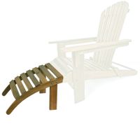 Casaria Fußstütze Akazienholz für Adirondack Gartenstuhl