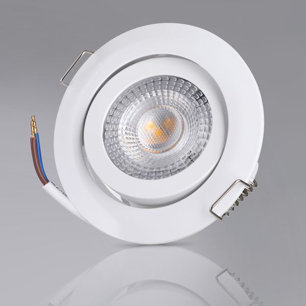 monzana® LED Einbauleuchte Krog 6er-Set Weiß