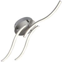 monzana LED Deckenleuchte Tripple bolge 3-flammig