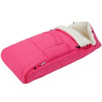 monzana Babyfußsack Pink 93x56cm gefüttert