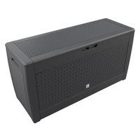 Deuba Auflagenbox Matuba Anthrazit 310L Rollen