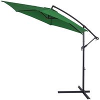 Ampelschirm Grün Alu Ø330cm