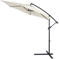 Ampelschirm Beige Alu Ø330cm