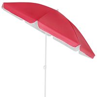 Kingsleeve Sonnenschirm Cyprus Rot 180cm Neigefunktion