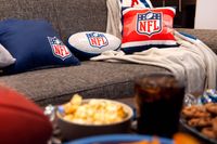 NFL Velourstuch Größe 75x150 cm