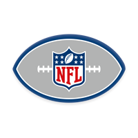 NFL Konturenkissen,  36x22 cm