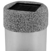 monzana Solarleuchte LED 30x15x15cm 4er Set