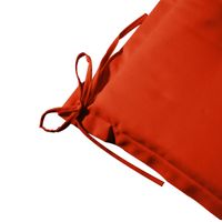 Detex Sitzkissen 6er-Set Boston Orange 43x39x5cm