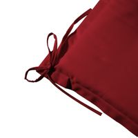 Detex Sitzkissen 6er-Set Boston Rot 43x39x5cm