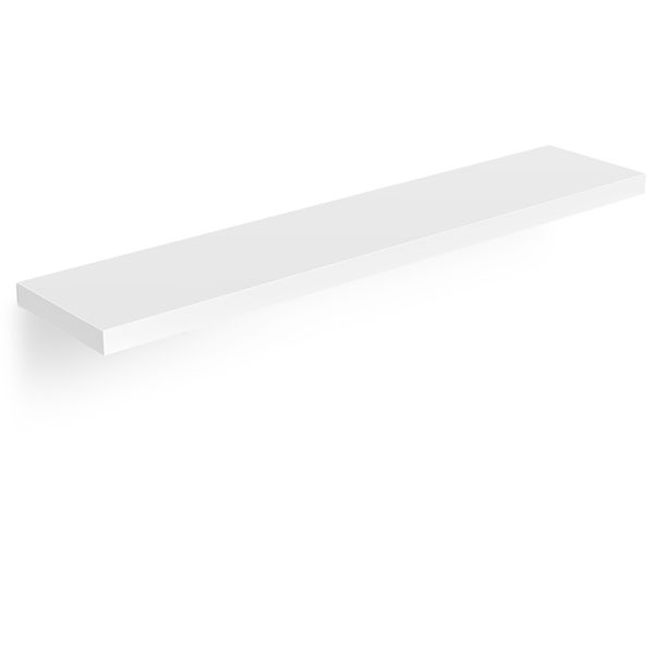 Casaria Wandregal Schweberegal 50cm weiß + Halterung