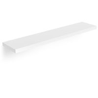 Casaria Wandregal Schweberegal 50cm weiß + Halterung