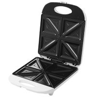 monzana Sandwichmaker Weiß 1000W