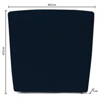 Detex Kissenbezug 8er-Set Blau