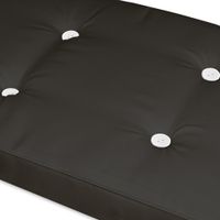Detex Auflage Sonnenliege Anthrazit 173x43x6cm