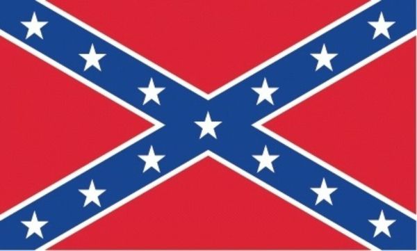 XXL Flagge Südstaaten 250 x 150 cm Fahne mit 3 Ösen 100g/m² Stoffgewicht