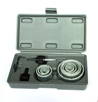 Bohrer Fliesenkrone Lochsäge 11 tlg Set 19-64 mm
