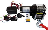 Profi-Seilwinde 12 V, 2700 kg mit Stahlseil